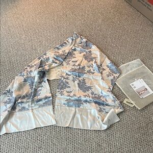 100% silk scarf